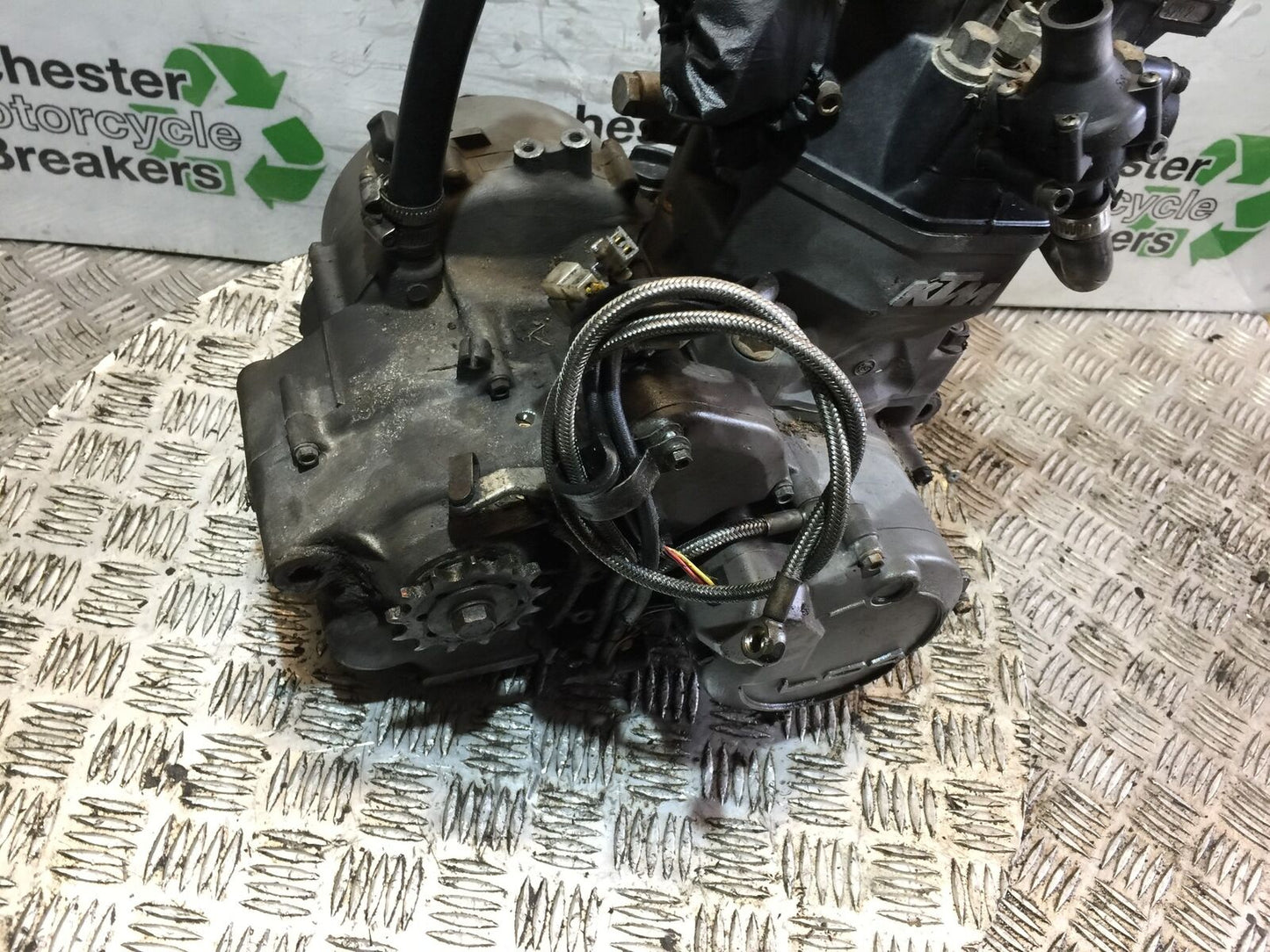 KTM400 KTM 400 LC4-E ENGINE YEAR 2000 (STOCK 898)