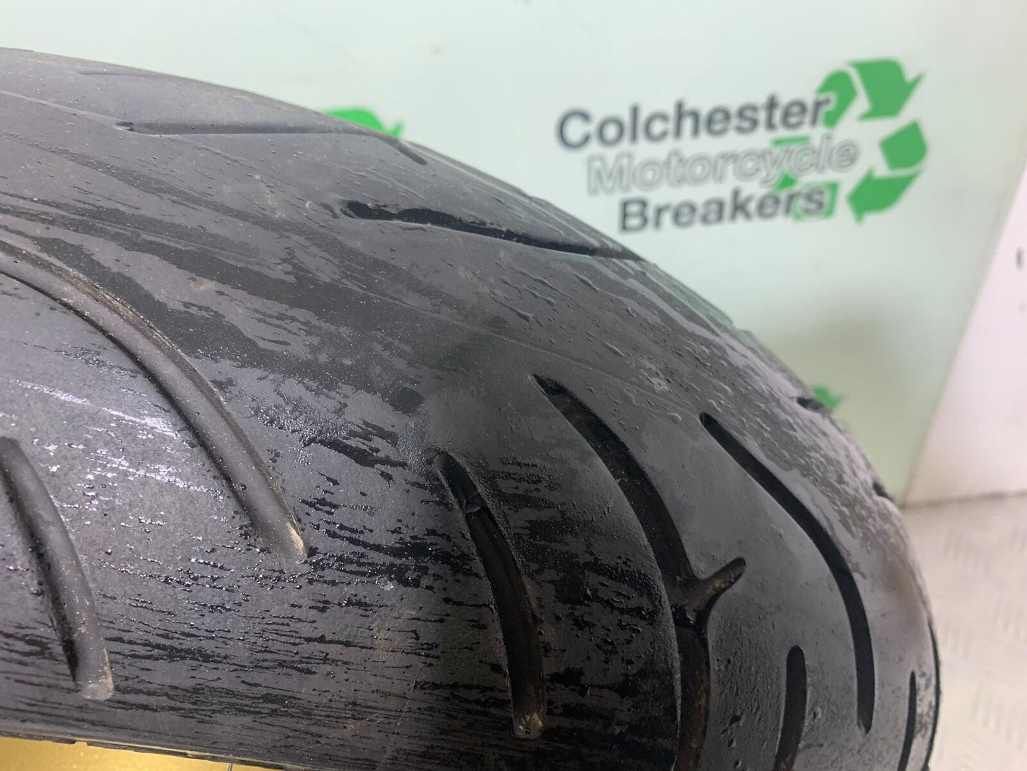 HONDA ST1100 PAN EUROPEAN REAR WHEEL (TYRE WILL PASS MOT) 1993-2001 (CMB1096)