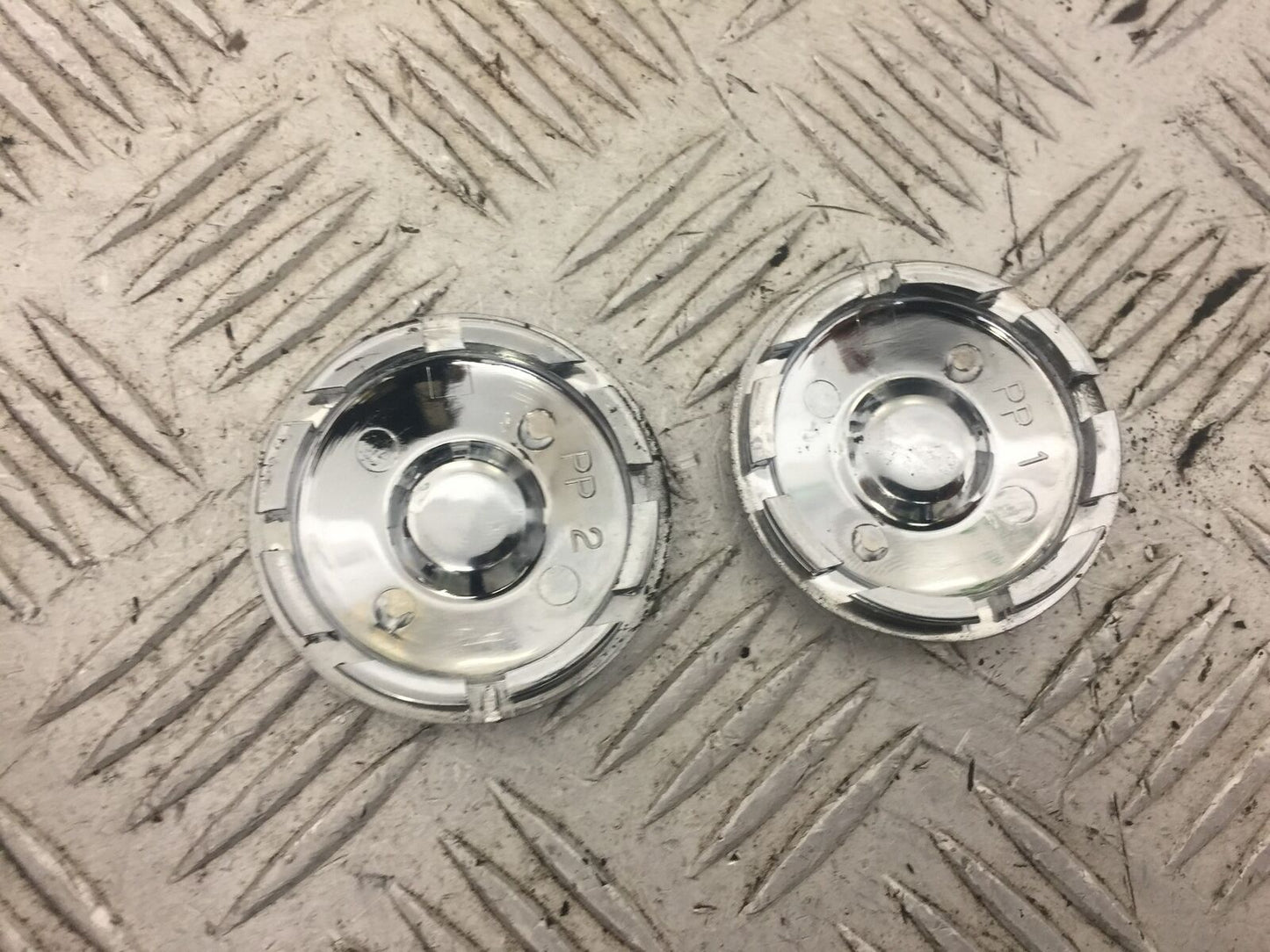 HONDA CB1300 CB 1300 SA-7 CHROME FRAME CAPS YEAR 2005-2009 STOCK 623