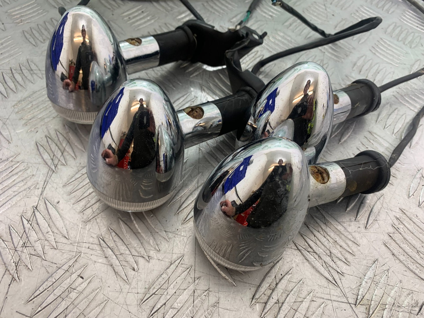 PIONEER NEVADA XF125 FRONT & REAR INDICATORS YEAR 2009 (CMB1214)