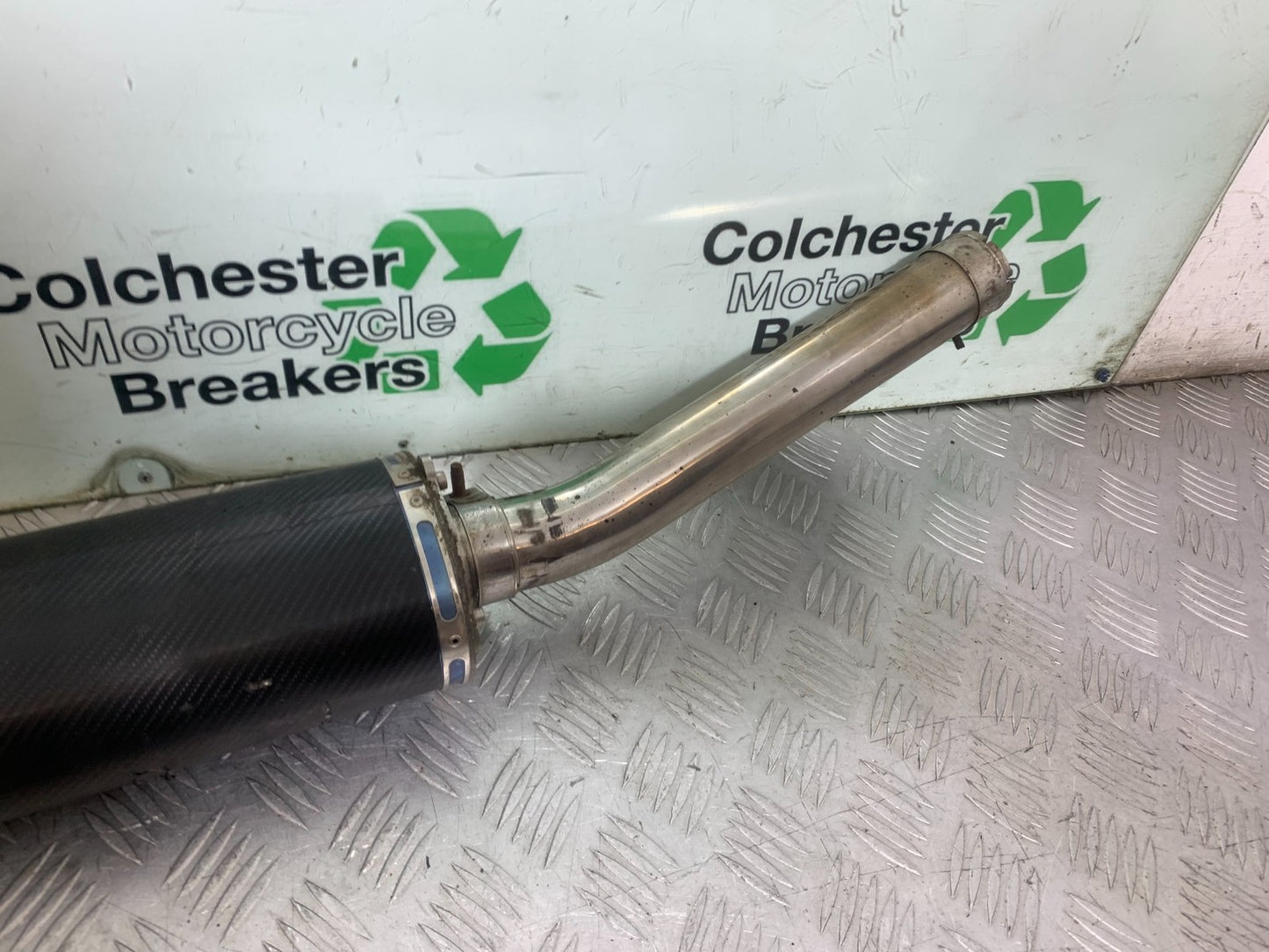 HONDA CBF600 CBF 600 BLUE FLAME SILENCER YEAR 2004-07 (CMB1305)
