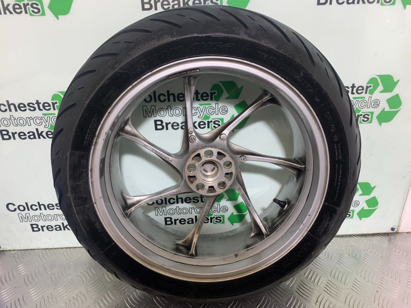 HONDA VFR1200 VFR 1200 FA REAR WHEEL YEAR 2010-11 (CMB1088)