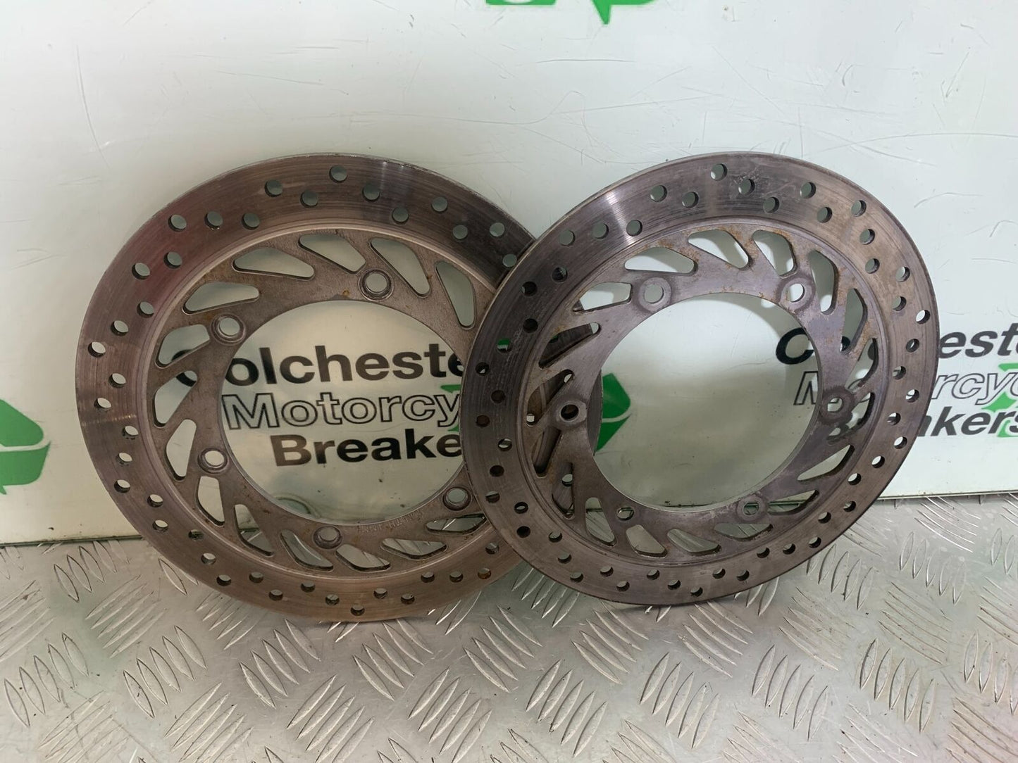 HONDA VFR750 VFR 750 FL-M-N-P FRONT BRAKE DISCS YEAR 1990-93 (CMB1093)