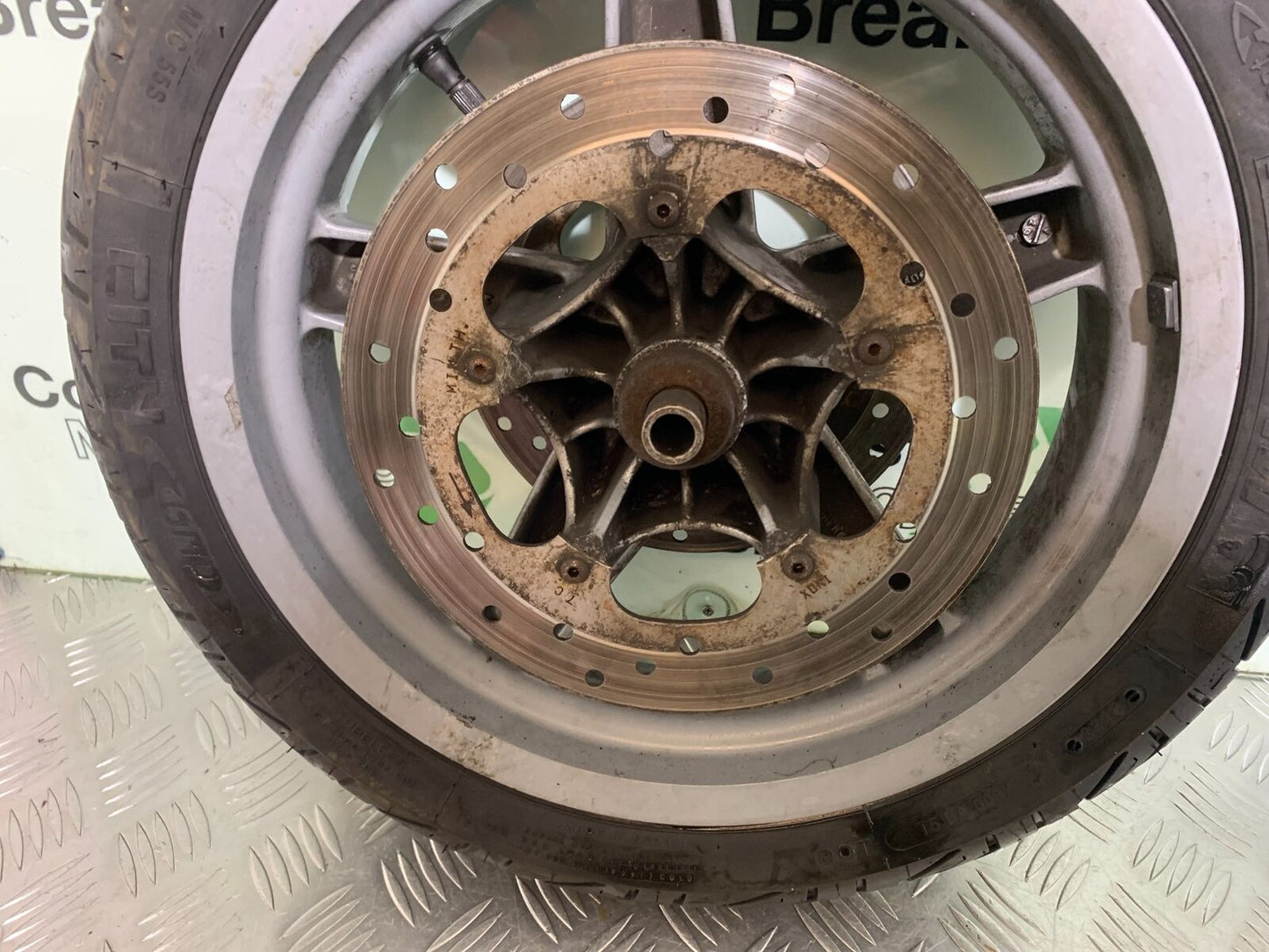 PIAGGIO X EVO 400 FRONT WHEEL AND DISCS YEAR 2007-2011 (CMB1069)