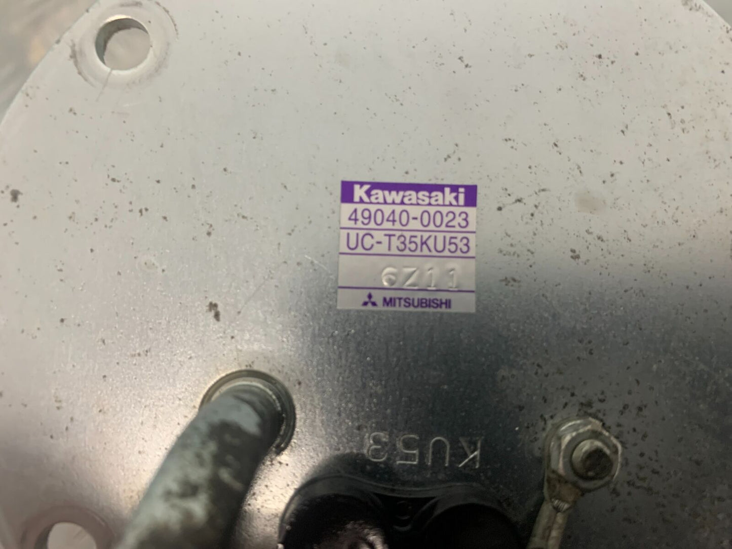 KAWASAKI ZX6R ZX6 R PETROL PUMP YEAR 2007 2008 (STOCK 973)