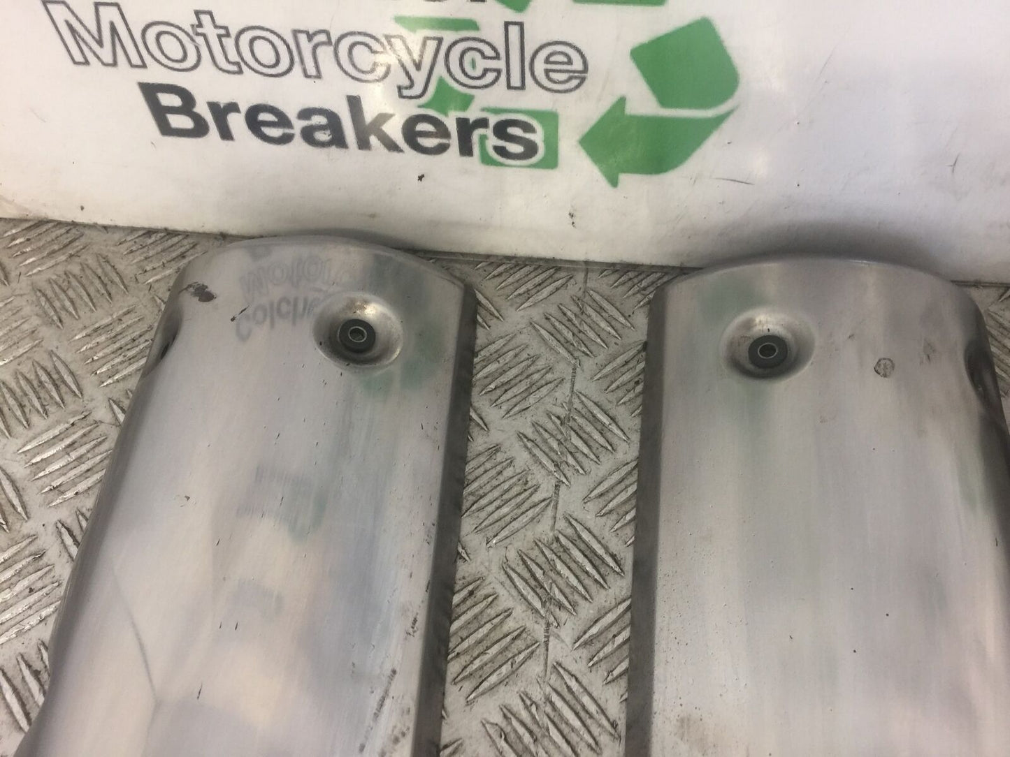 HONDA XL1000 VARADERO EXHAUST SHIELDS YEAR 2000 (STOCK 343)