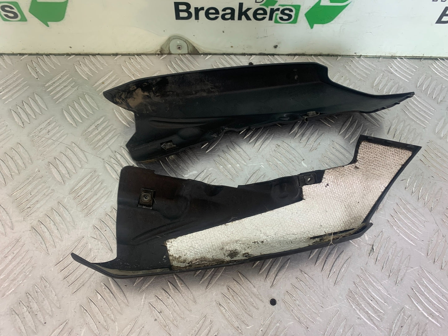 KAWASAKI ZX6R ZX6 R P7F P8F SILENCER COVERS YEAR 2007-08 (CMB1165)