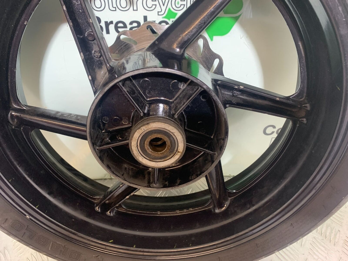 HONDA CBR600 CBR 600 F2 REAR WHEEL AND DISC YEAR 1991-1994(CMB1133)