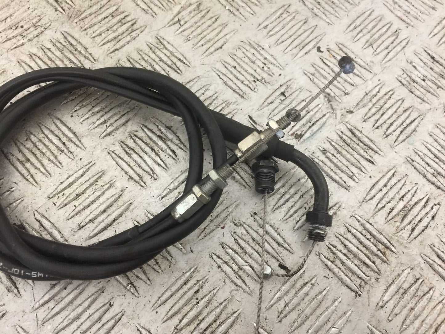 HONDA CBR500R CBR 500 R THROTTLE CABLES 2016-18 (STOCK 742)