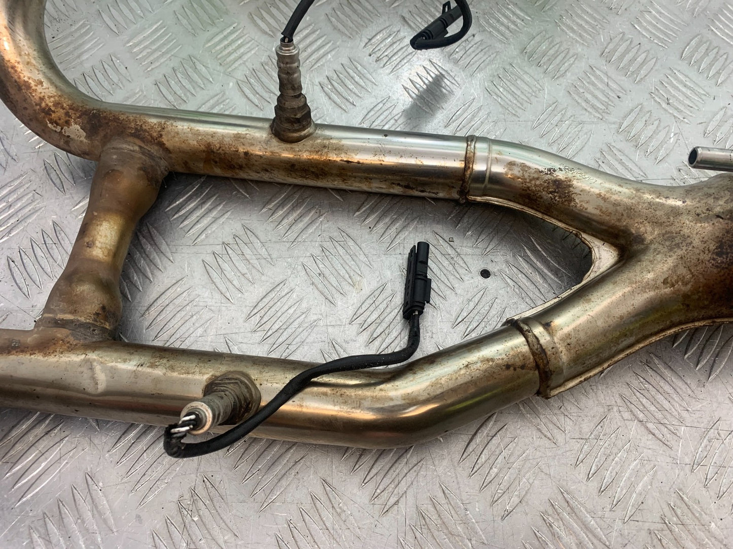 BMW R1200 R 1200 GS EXHAUST DOWNPIPES YEAR 2013-2016 (CMB1257)