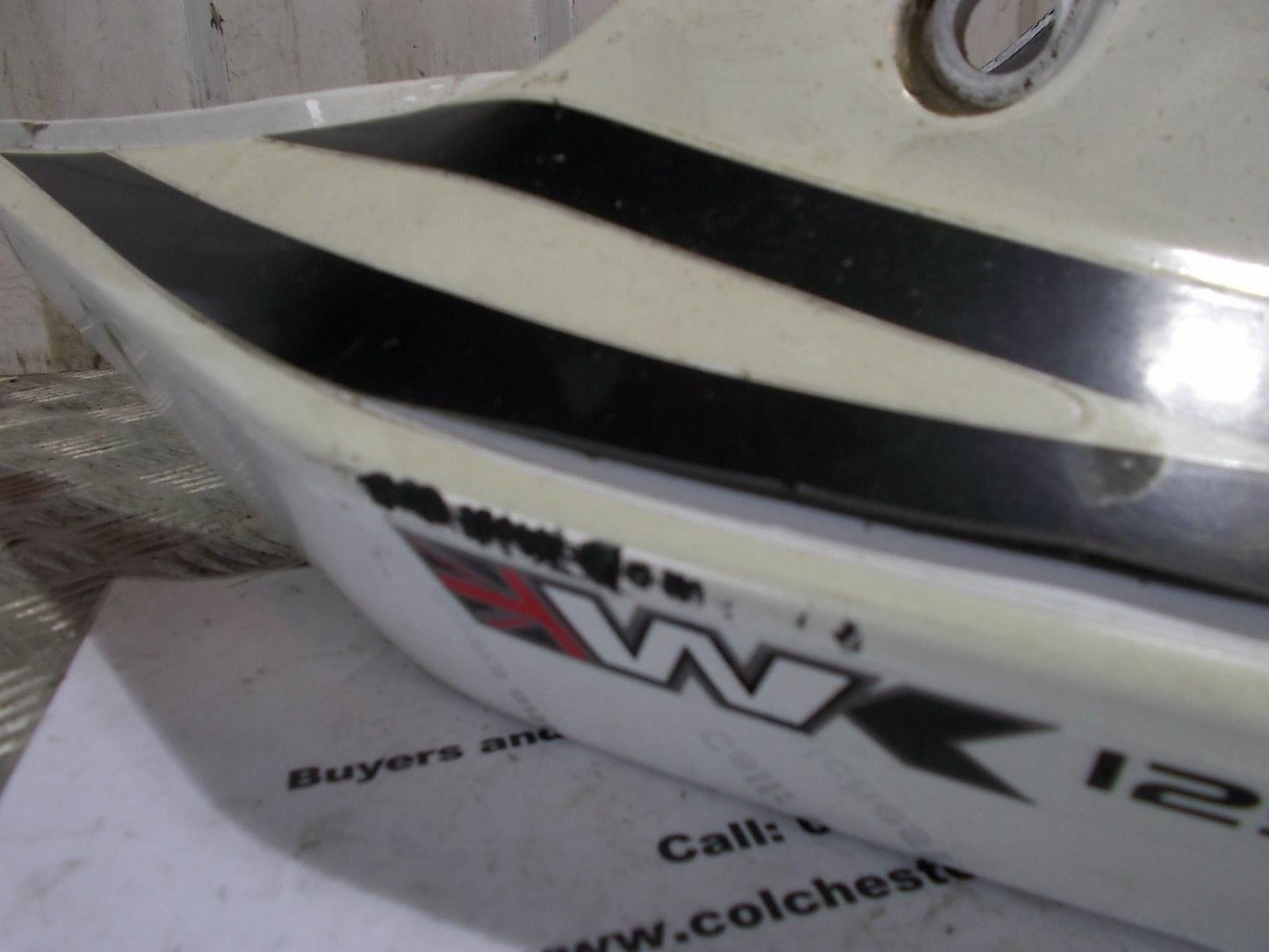 WK WHITE KNUCKLE 125 TAIL PIECE YEAR 2012