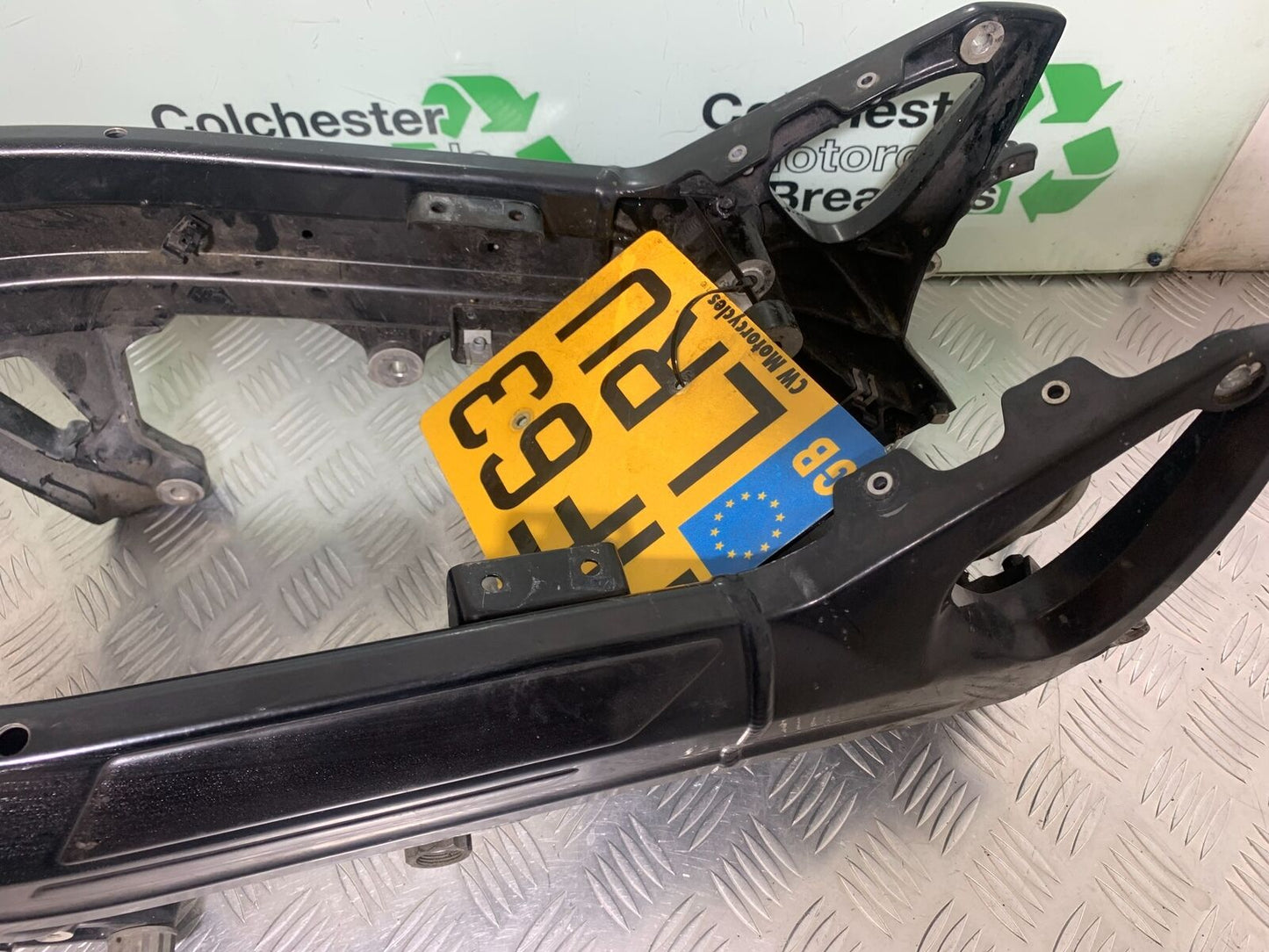 BMW F800 GT FRAME REG LOG BOKK YEAR 2013-2017 (CMB1031)