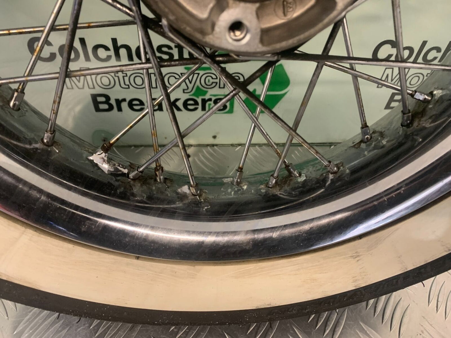 HARLEY DAVIDSON 1690 FLSTC HERITAGE STC FRONT WHEEL YEAR 2012 (STOCK 972)