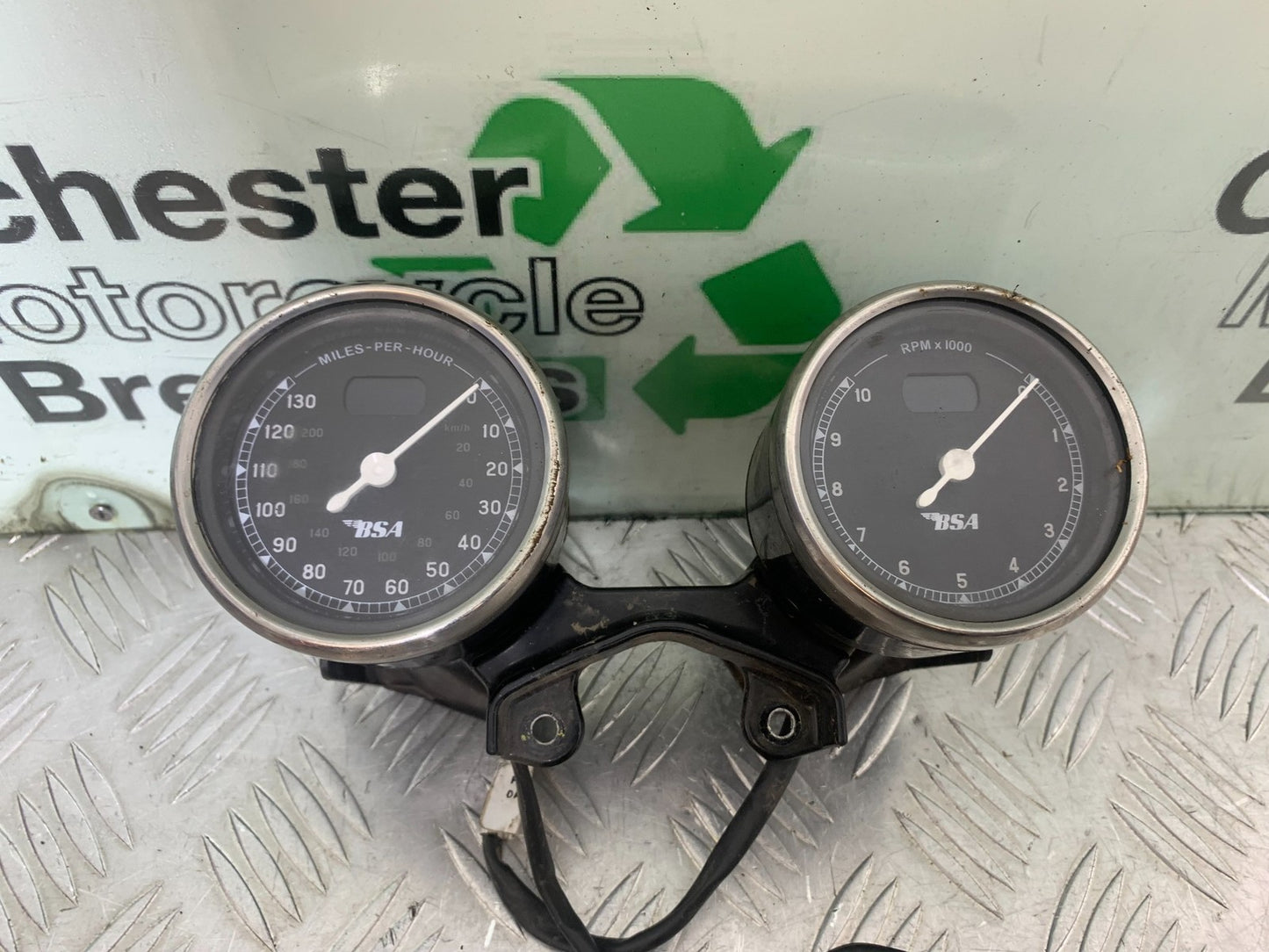 BSA 650 GOLD STAR CLOCKS SPEEDO DASH YEAR 2022-2025 (CMB1262)