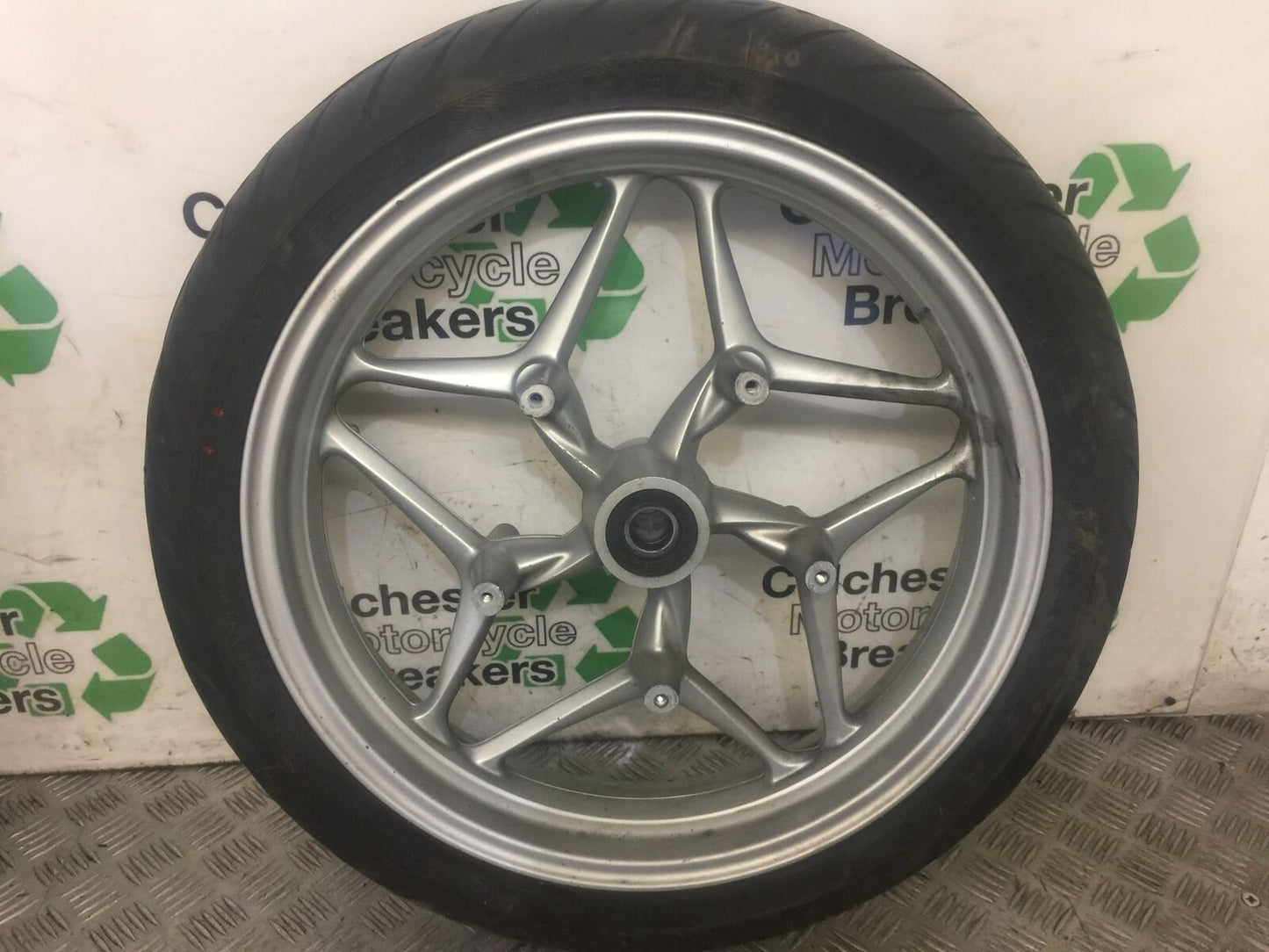 BMW F800 ST FRONT WHEEL YEAR 2011-2013 (STOCK 575)