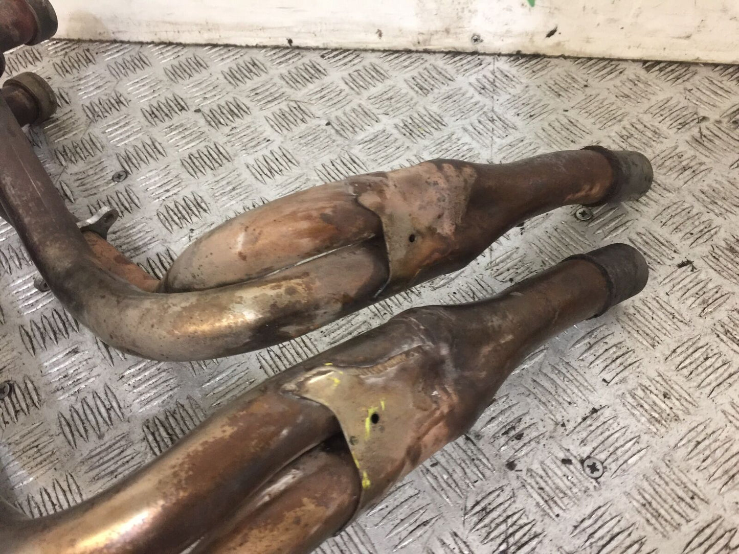 HONDA CB1000R CB 1000 R EXHAUST DOWNPIPES YEAR 2008-2016 (STOCK 715)