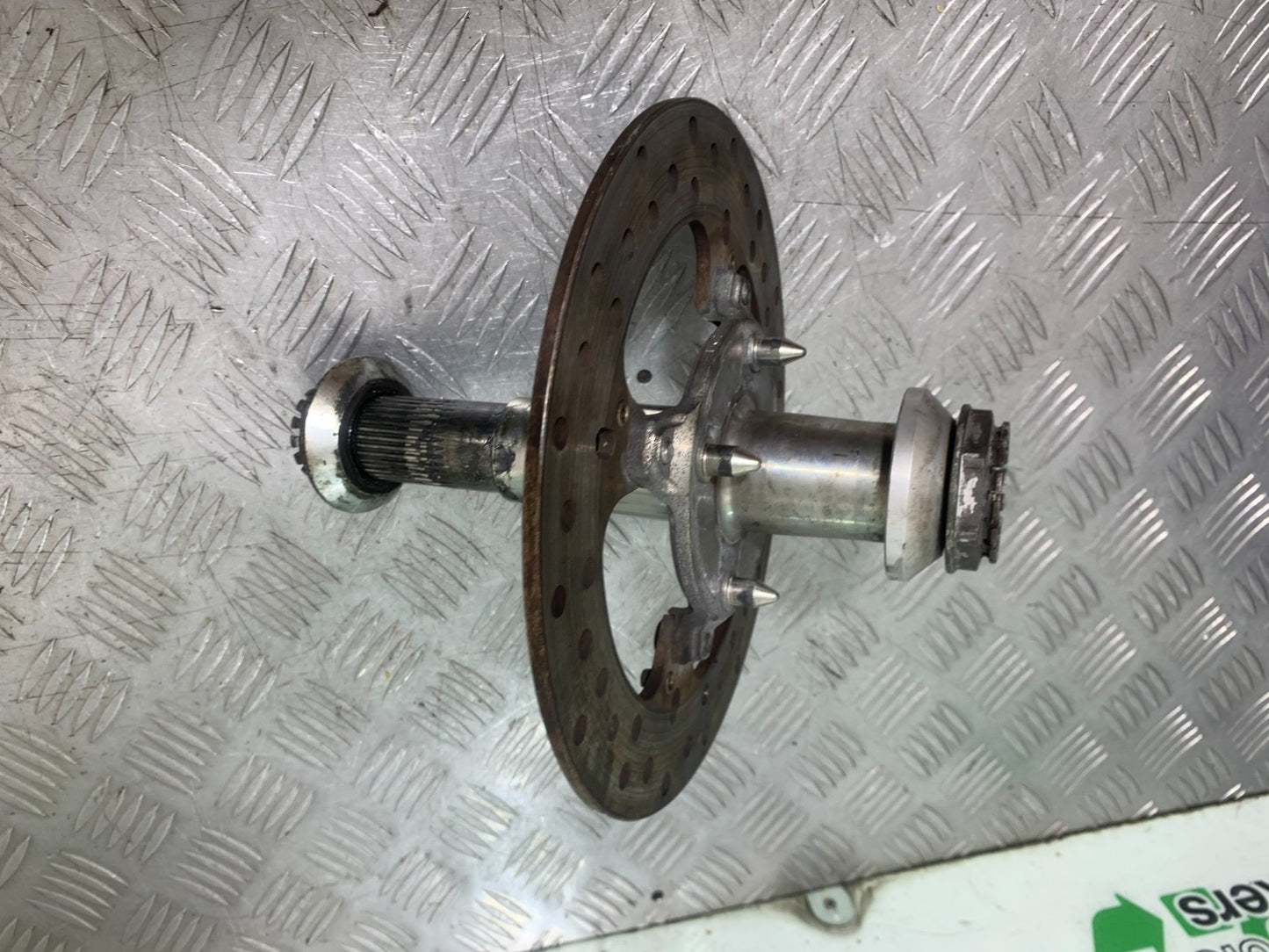 DUCATI 848 REAR DISC AND SPINDLE YEAR 2008-2010 (CMB1323)
