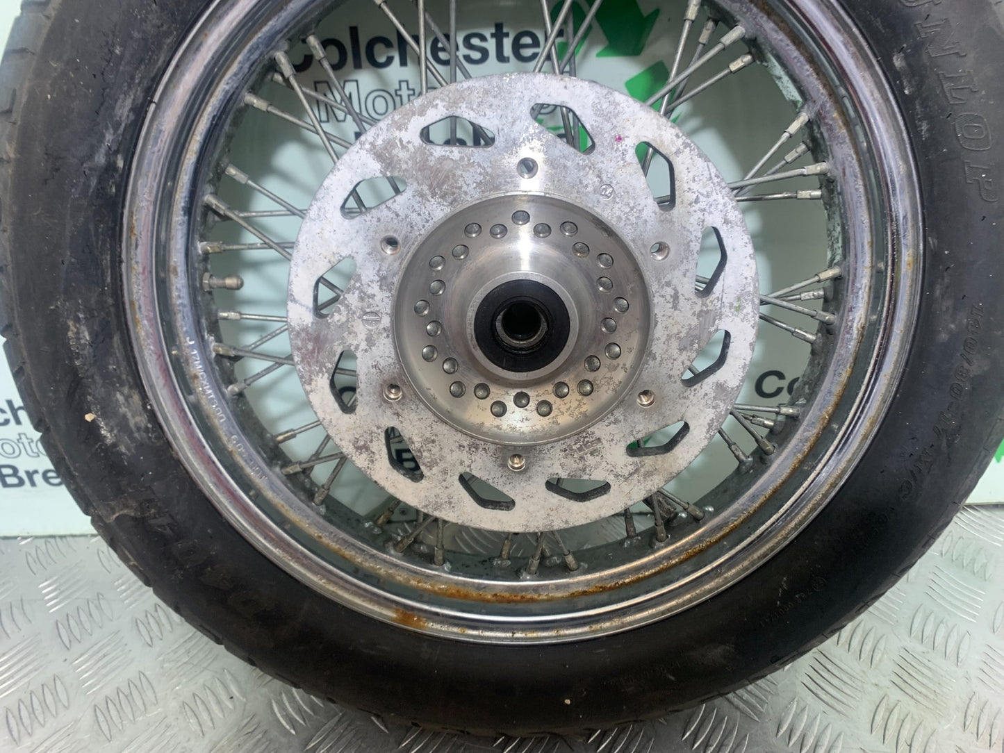 HONDA VTX1300 S-6 FRONT WHEEL  YEAR 2004-09 (CMB1159)