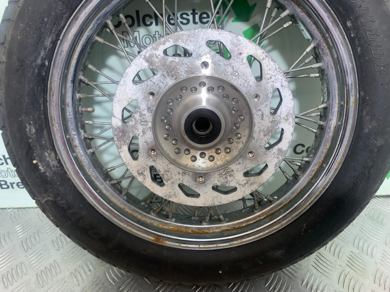 HONDA VTX1300 S-6 FRONT WHEEL  YEAR 2004-09 (CMB1159)