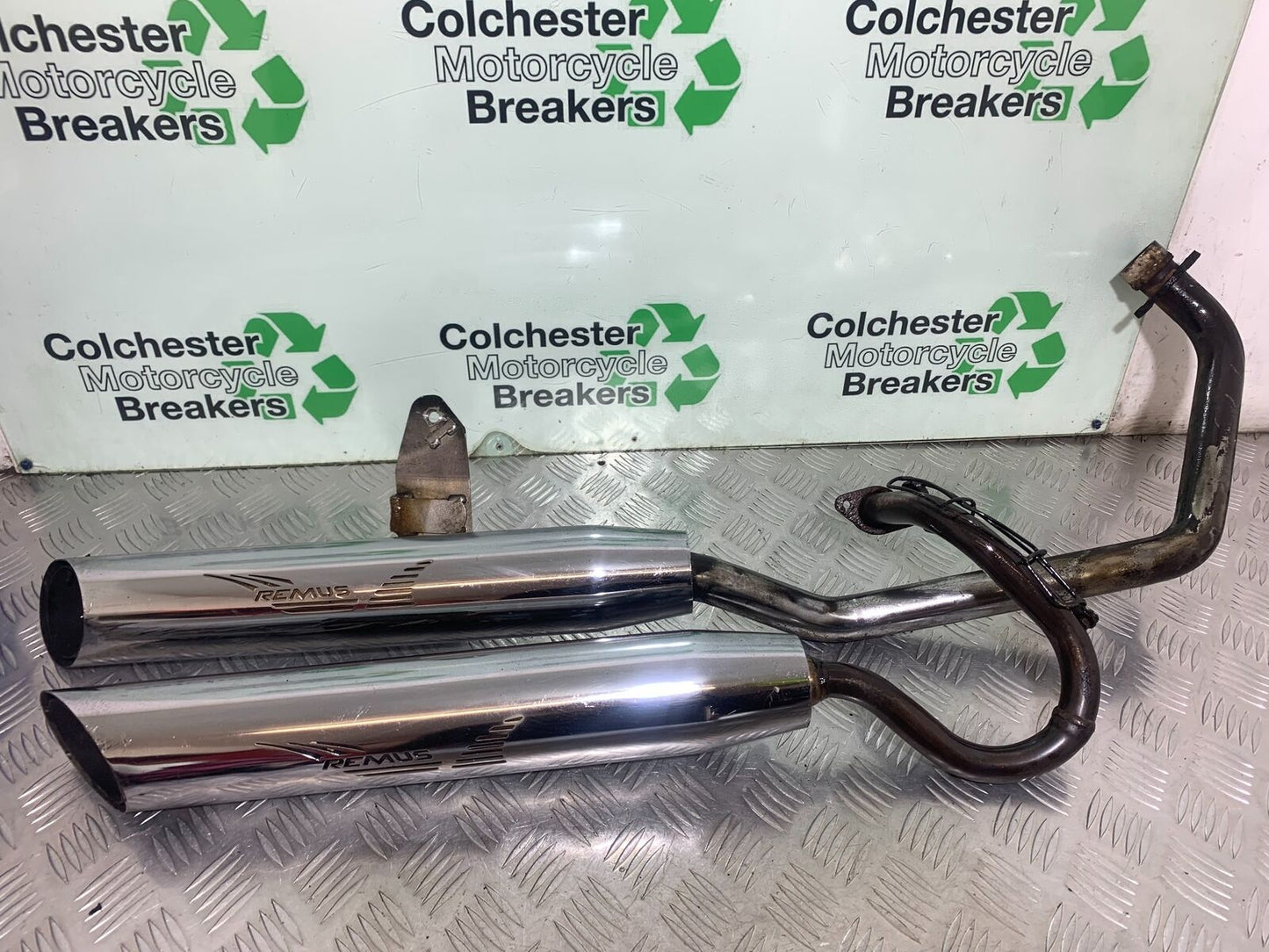YAMAHA XV535 XV 535 VIRAGO REMUS EXHAUST YEAR 1994-02 (CMB1044)