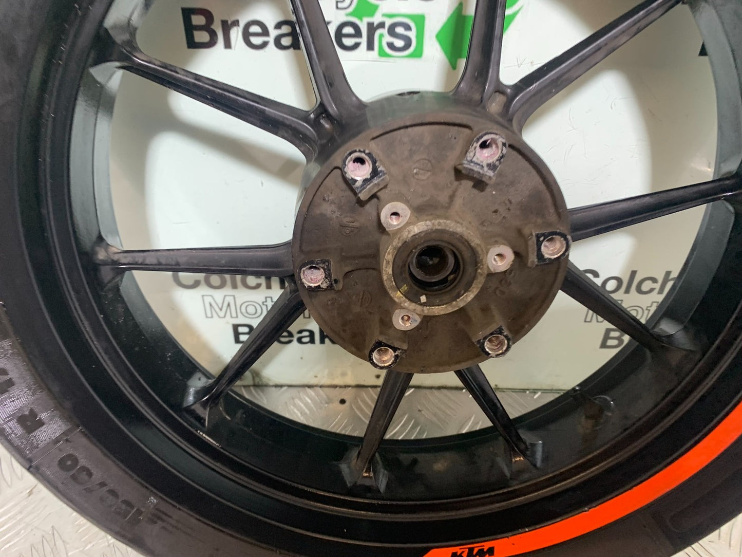 KTM DUKE 125 REAR WHEEL  YEAR 2017-2022 (CMB1222)