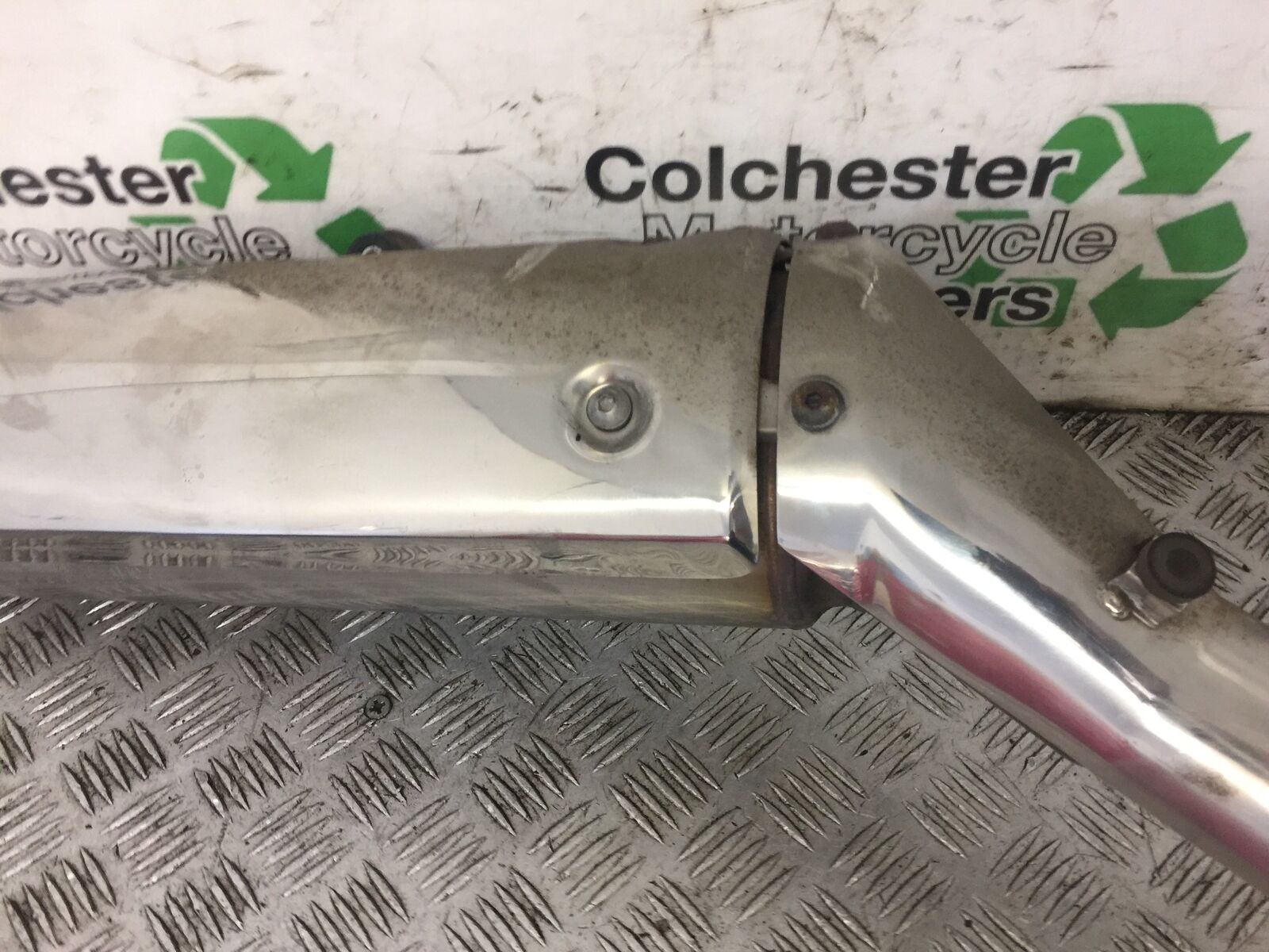 HONDA XL1000 VARADERO RIGHT SILENCER  YEAR 2002 (STOCK 595)