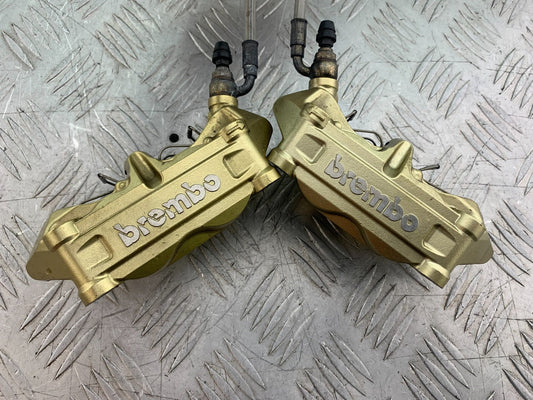 APRILIA RSV1000 R FACTORY MILLE FRONT BRAKE CALIPERS  2004-09 (CMB1203)