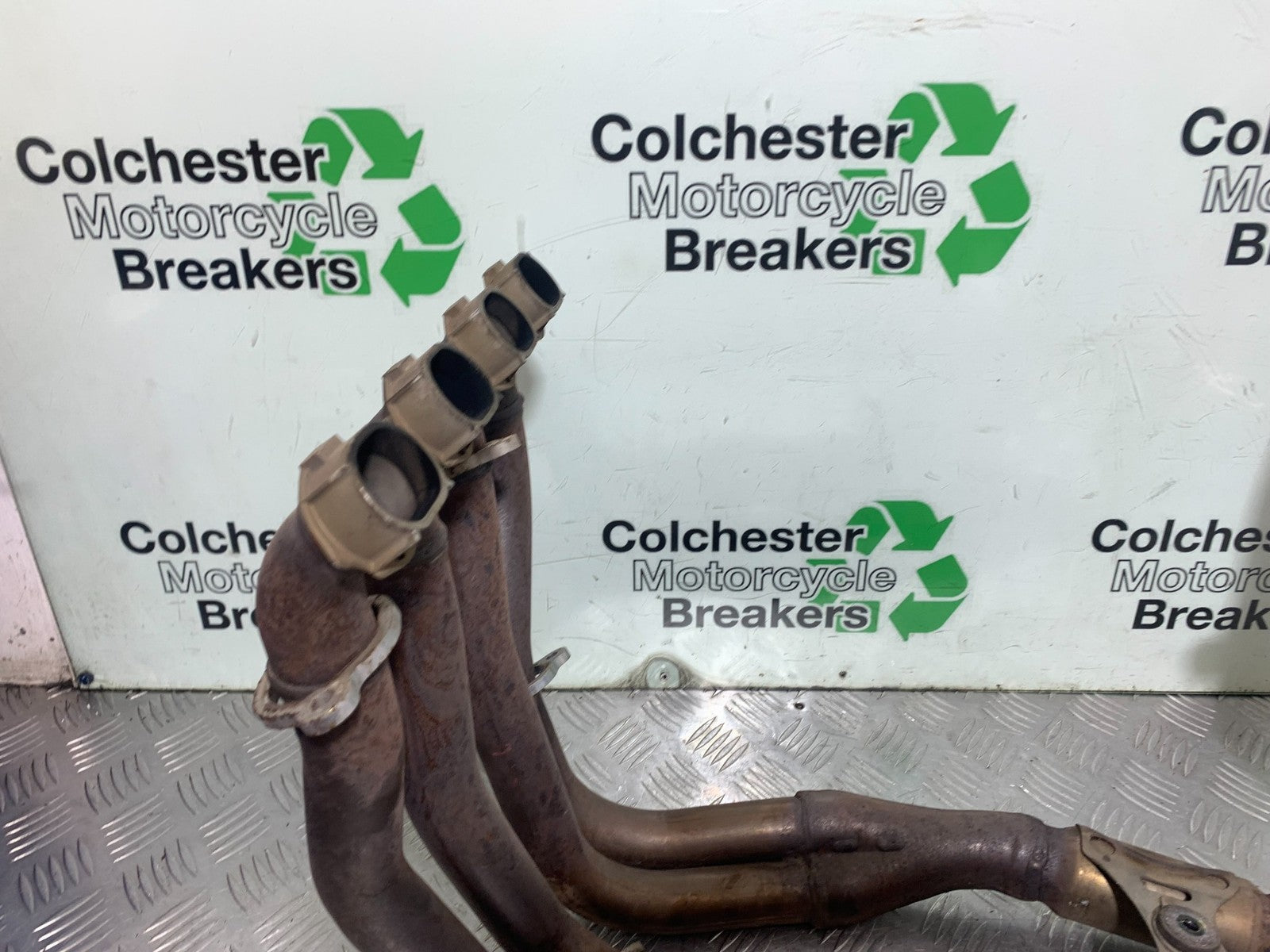 HONDA CBR1000 rr FIREBLADE EXHAUST DOWNPIPES YEAR 2006 (CMB1220)