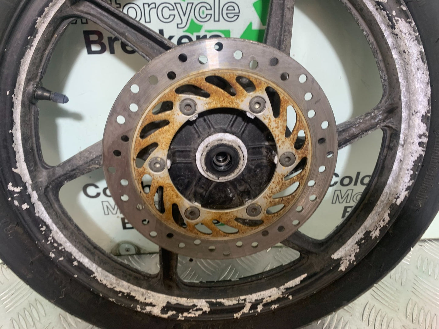 HONDA CBF125 CBF 125 FRONT WHEEL  YEAR 2009-14  (CMB1172)