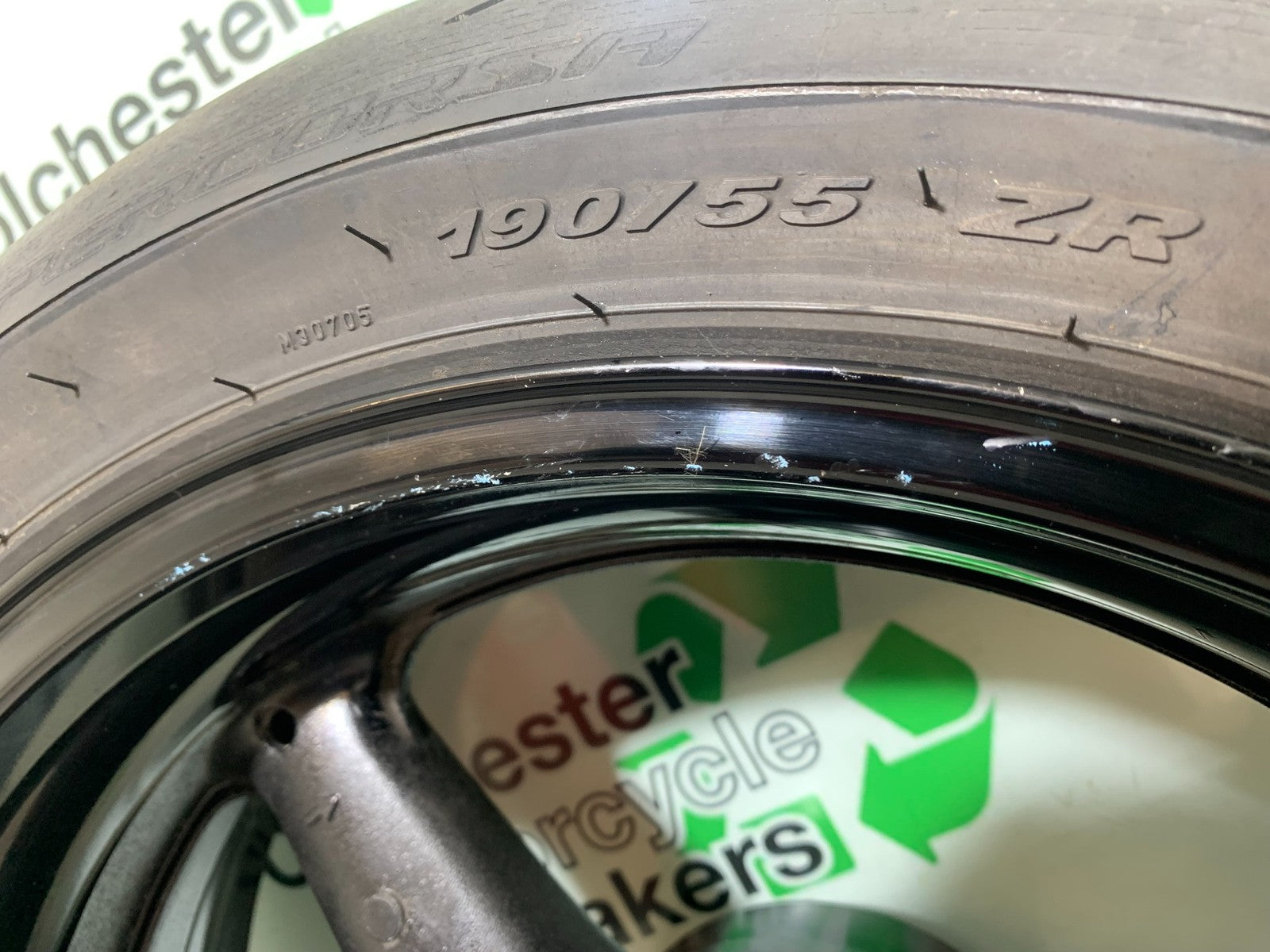HONDA CBR1000 RR CBR1000RR FIREBLADE REAR WHEEL 2008-2011 (CMB1179)