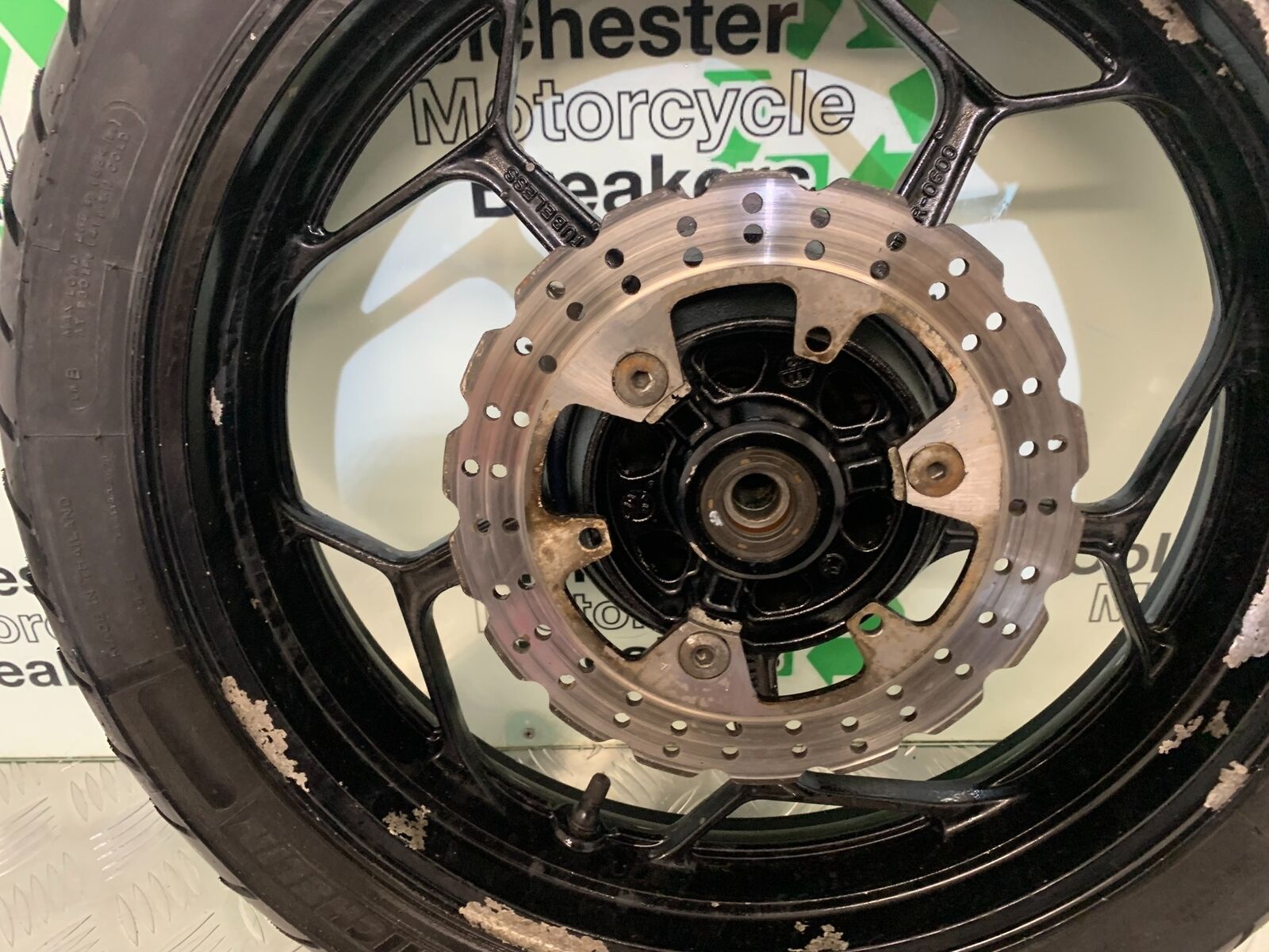 KAWASAKI NINJA 250 SL REAR WHEEL   YEAR 2015-2017 (STOCK 983)