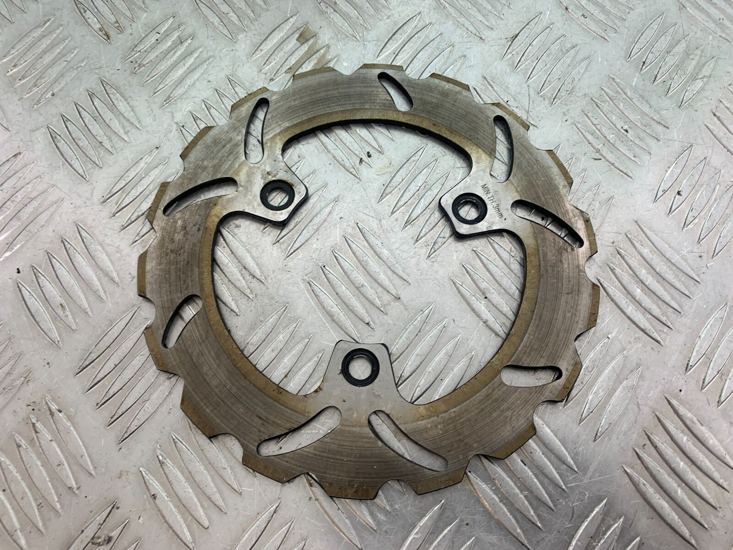 HONDA VFR400 VFR 400 NC21 REAR BRAKE DISC  YEAR 1986-87 (CMB1043)