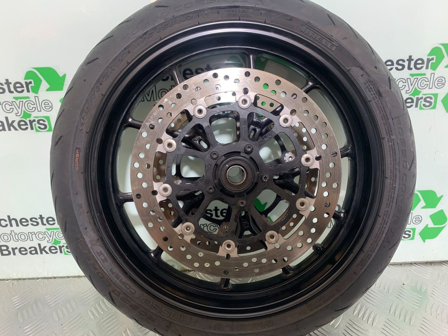 DUCATI STREETFIGHTER 848 FRONT WHEEL AND DISCS   YEAR 2011-2016 (CMB1050)