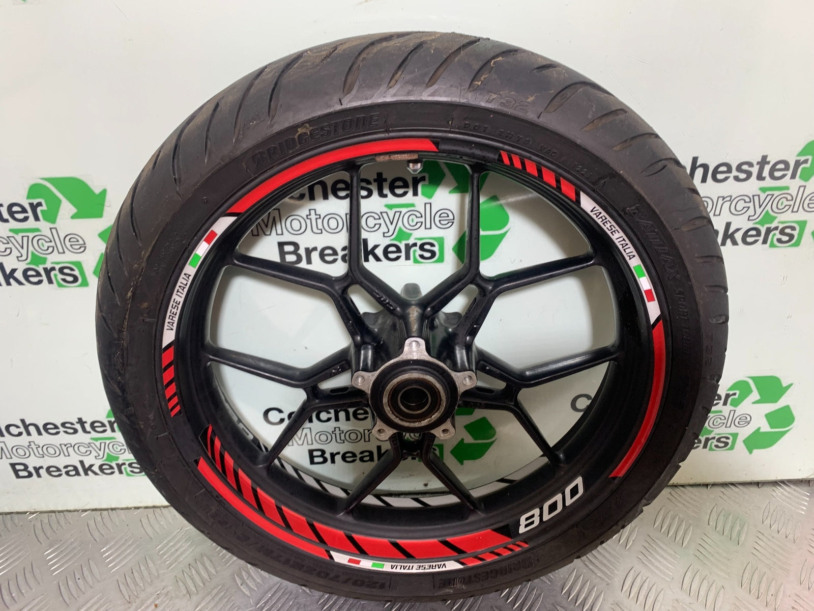 MV AGUSTA 800 F3 FRONT WHEEL  YEAR 2013-2016 (CMB1152)