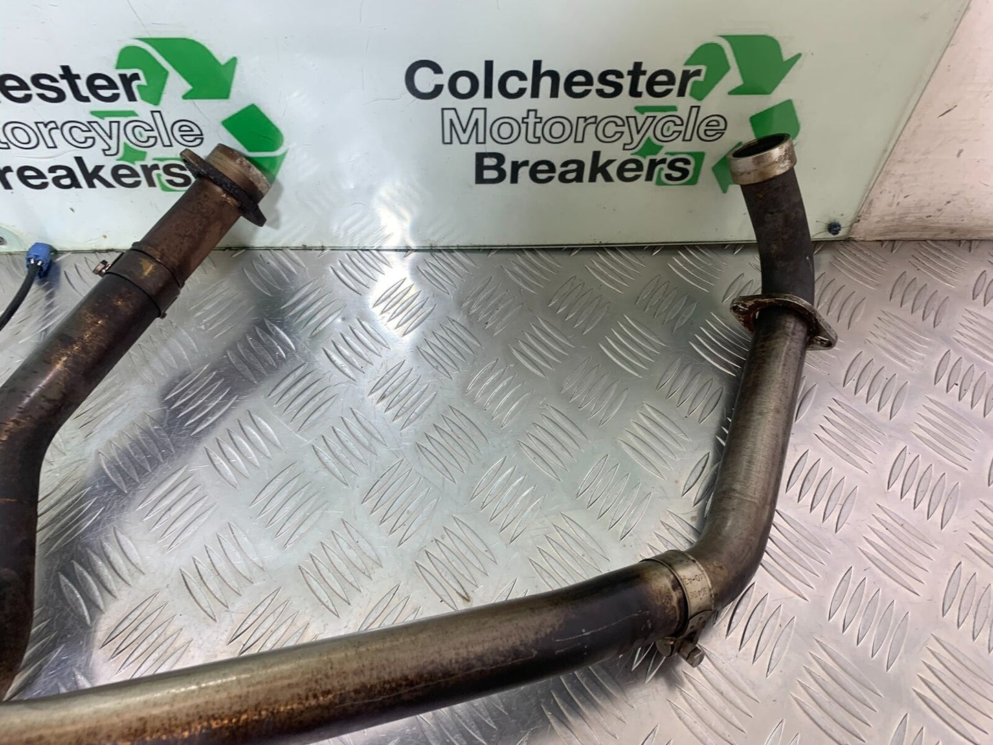 SUZUKI DL 650 V-STROM EXHAUST DOWNPIPES YEAR 2016 (STOCK 996)