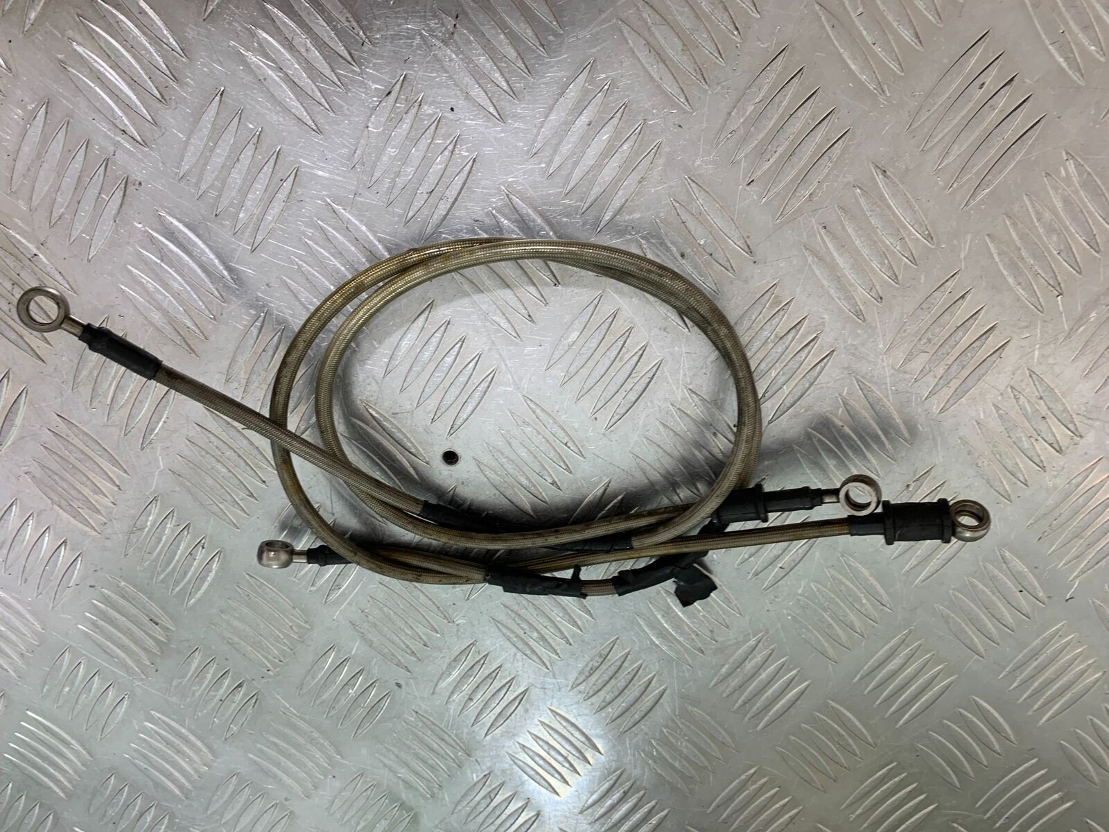 SUZUKI SV650 SV 650 BRAIDED FRONT BRAKE LINES   YEAR 2003-2006 (CMB1024)