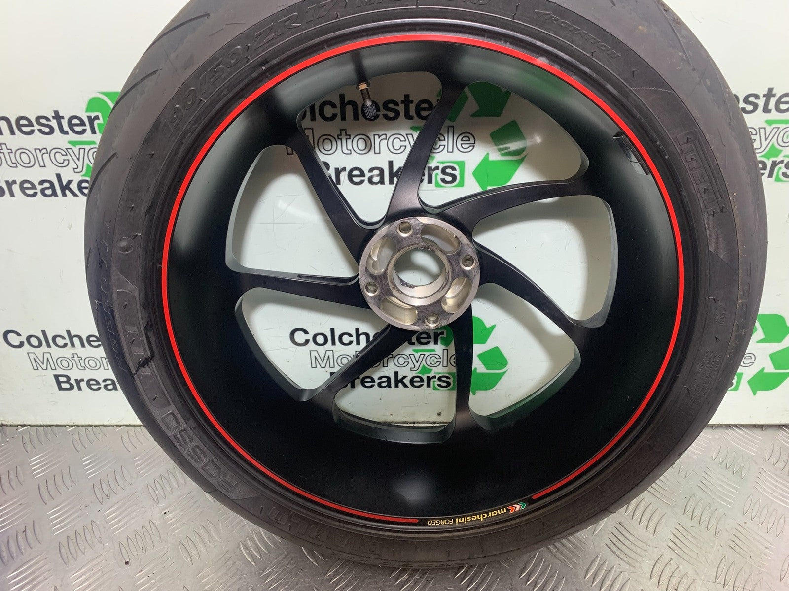 DUCATI 1198 S REAR WHEEL BREMBO MARCHESINI YEAR 2009-2011 (CMB1219)