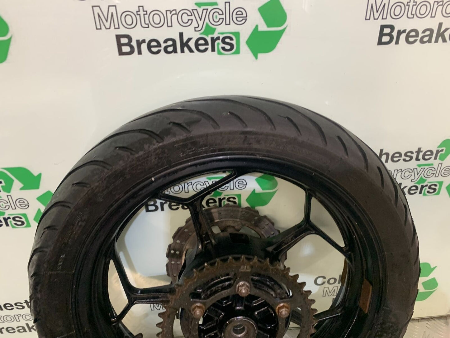 KAWASAKI NINJA 250 SL REAR WHEEL   YEAR 2015-2017 (STOCK 983)