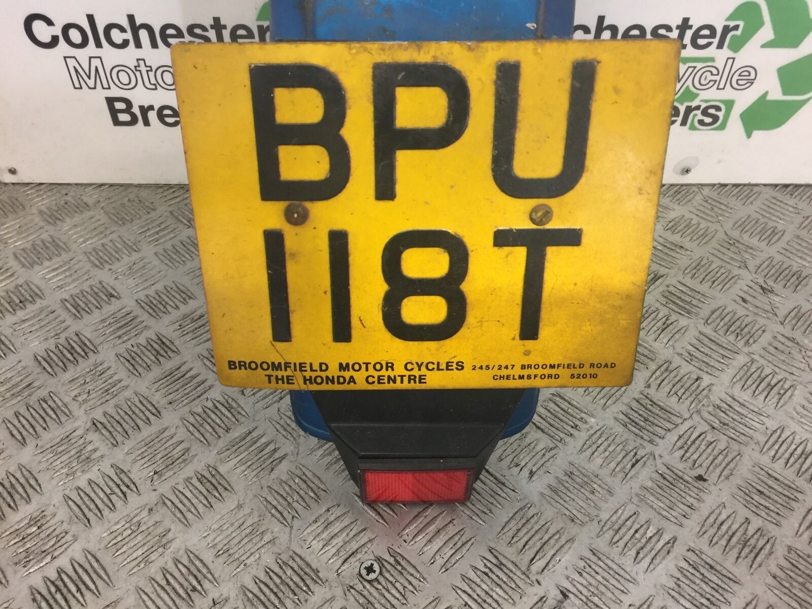 HONDA CX500 CX 500 REAR MUDGUARD YEAR 1980