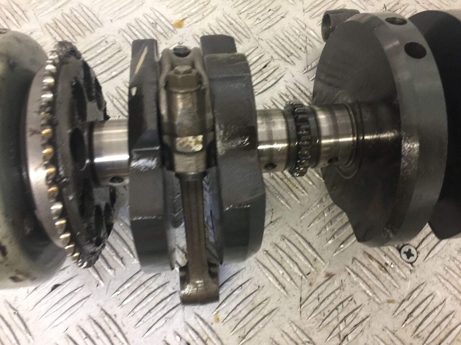 KAWASAKI EN500 EN 500 CRANK  YEAR 1990