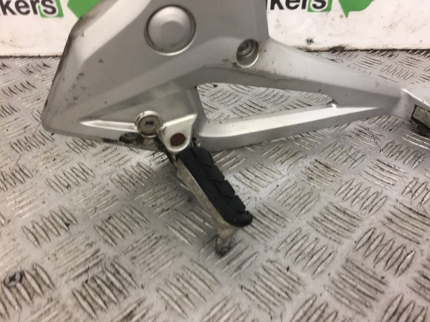 HONDA NC700 NC 700 LEFT HANGER AND PEGS   YEAR 2011 STOCK 513
