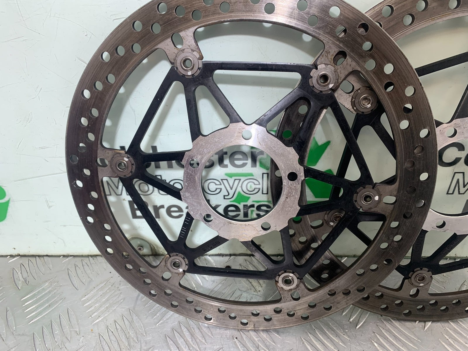 DUCATI 1198 S FRONT BRAKE DISCS   YEAR 2009-2011 (CMB1219)
