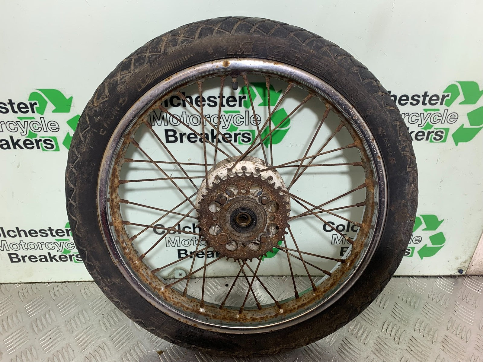 HONDA CG125 CG 125 REAR WHEEL YEAR 1998-2000 (CMB1282)