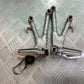 SUZUKI GSF650 GSF 650 REAR HANGERS AND PEGS  YEAR 2005-06  (CMB1028)