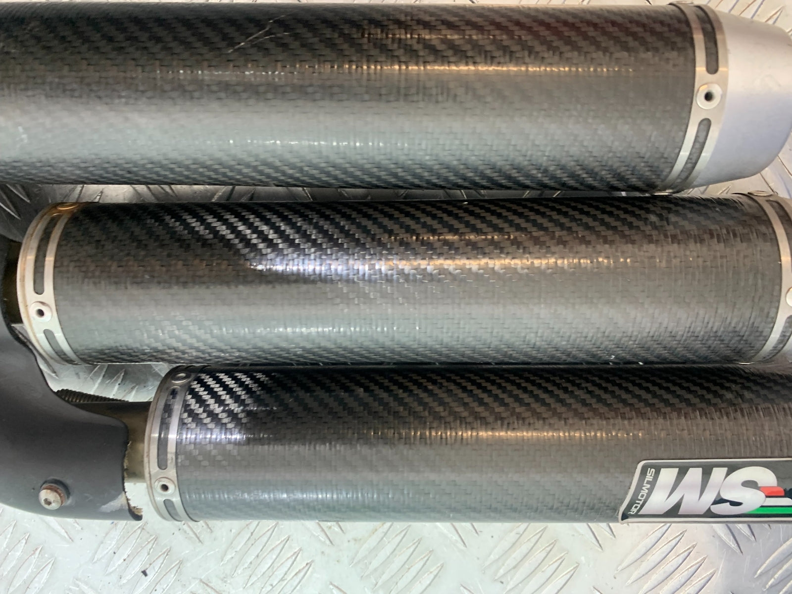 MV AGUSTA 800 F3 SM CARBON SILENCER  YEAR 2013-2016 (CMB1152)