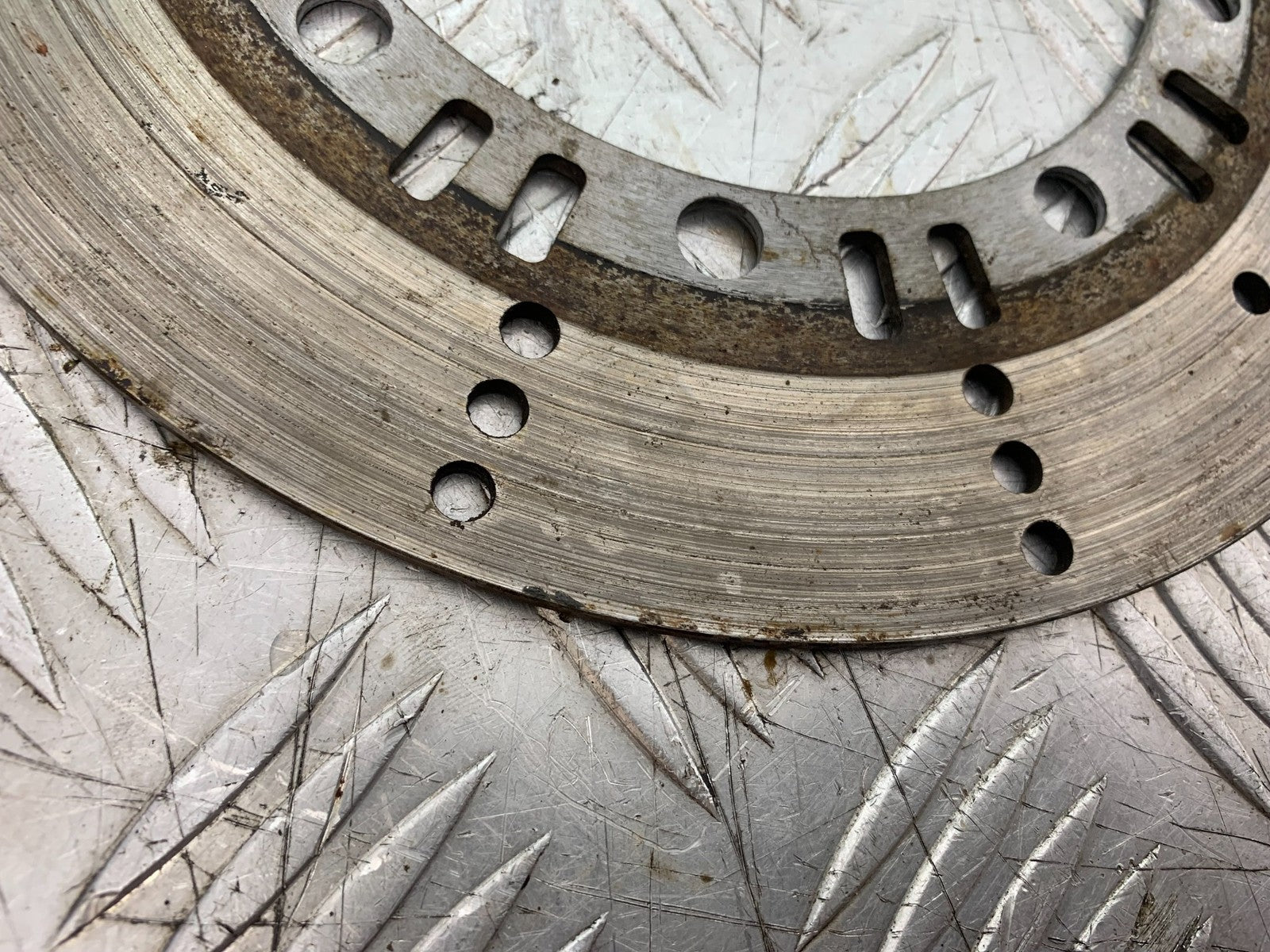 KAWASAKI KLR250 KLR 250 FRONT BRAKE DISC YEAR 1984-2001 (CMB1225)