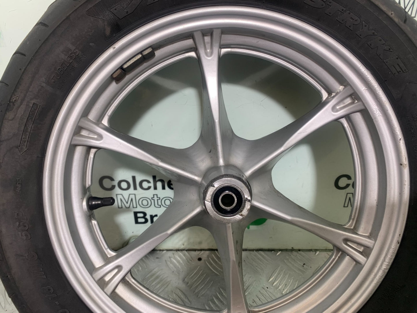 SUZUKI AN 200 UH 200 FRONT WHEEL YEAR 2007-2009 (CMB1256)