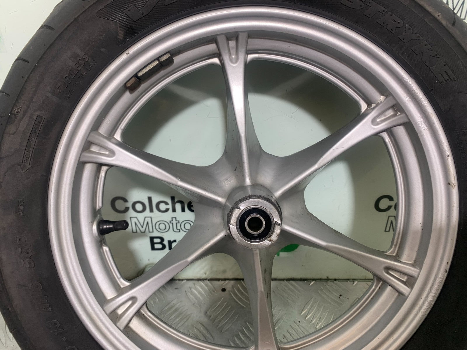 SUZUKI AN 200 UH 200 FRONT WHEEL YEAR 2007-2009 (CMB1256)