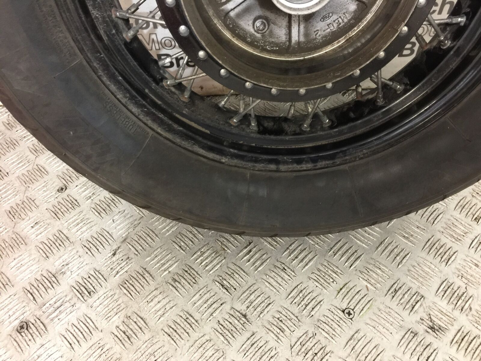 HONDA VT750 SHADOW PHANTOM REAR WHEEL  YEAR 2014 (STOCK 761)