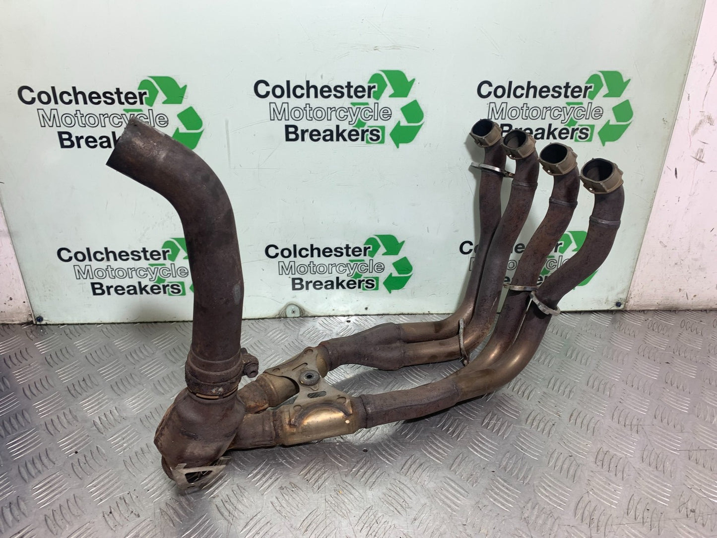 HONDA CBR1000 rr FIREBLADE EXHAUST DOWNPIPES YEAR 2006 (CMB1220)